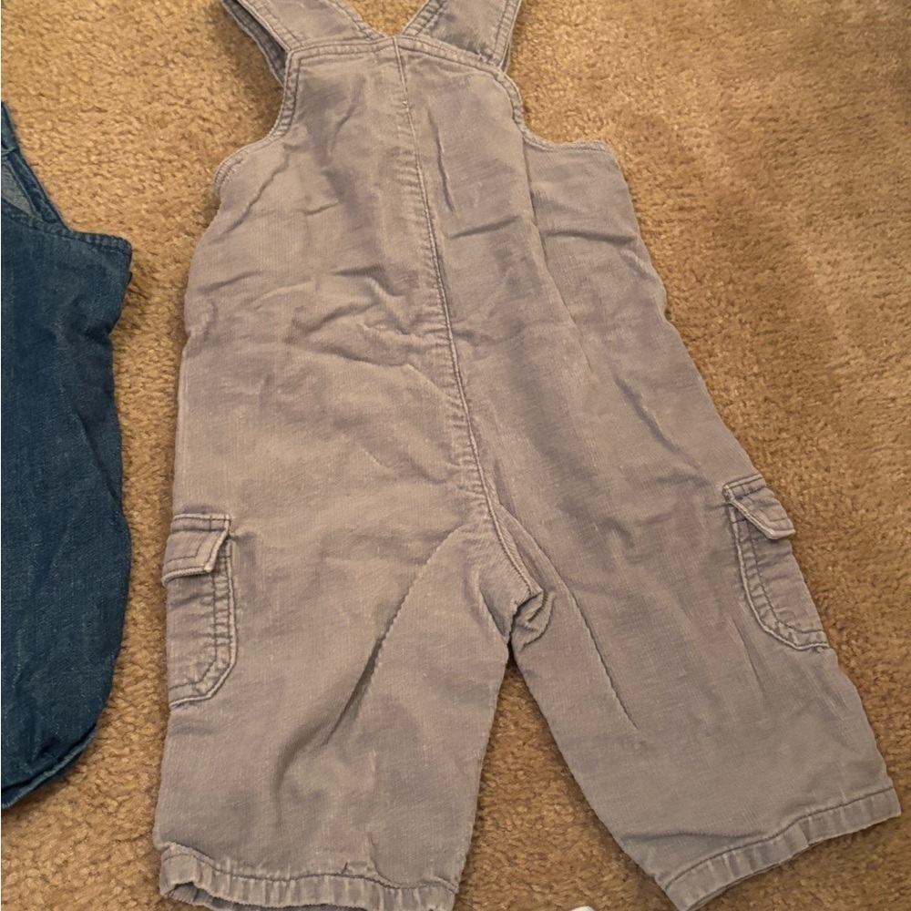Baby Clothing Set with Stripes and Plaid lot of 8 sizes ranging from 6-12 months - Picture 13 of 13